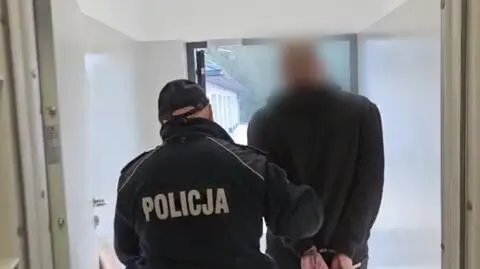 Mężczyzna został zatrzymany przez policję