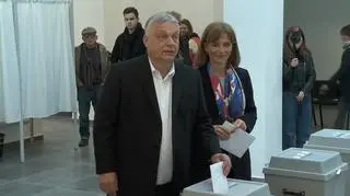 Viktor Orban oddał głos w Budapeszcie