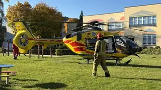 Mężczyzna zasłabł w trakcie pracy w Knurowie