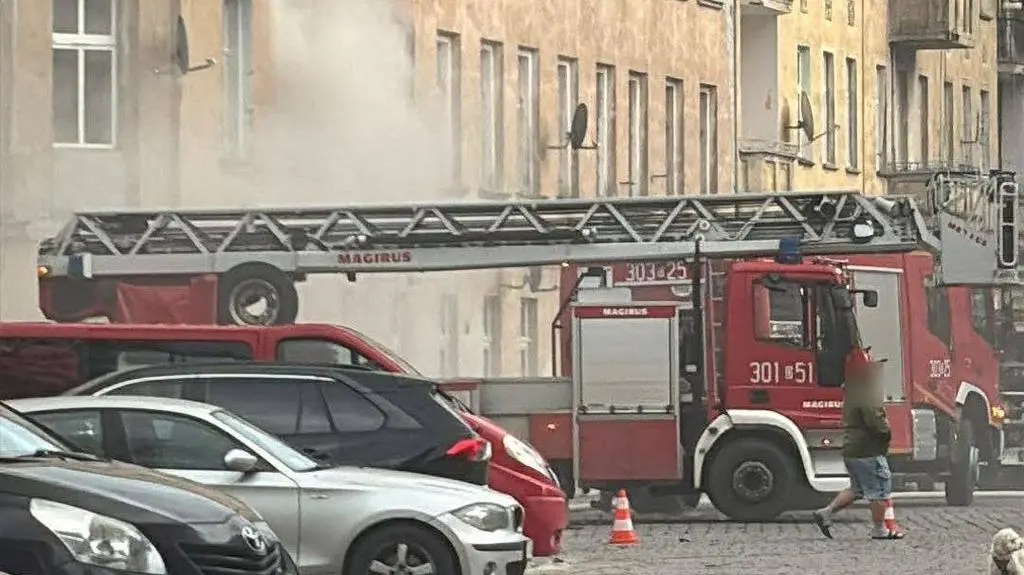 Pożar we Wrocławiu