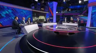 Specjalne wydanie "Kawy na ławę". Trwa wieczór wyborczy TVN24
