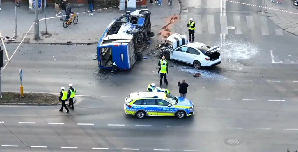 Wypadek w Markach