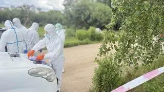 Dramatyczne sceny w Bojanie. Zwłoki kobiety w aucie, policja znalazła domniemanego sprawcę 