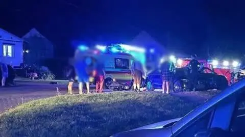 Wypadek w Jemiołowie