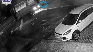 Postawę świadków wypadku zarejestrowała kamera monitoringu