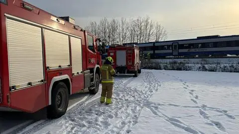 Ubytek na torach w Będzelinie