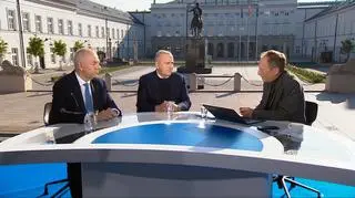 Jacek Sasin i Grzegorz Schetyna w "Rozmowie Piaseckiego"