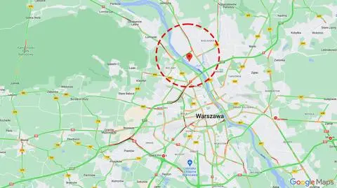 Awaryjne lądowanie szybowca na Białołęce