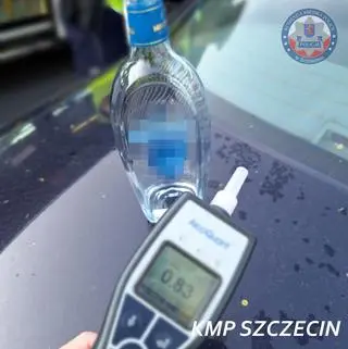 Alkomat wykazał, że 43-latek miał ponad półtora promila alkoholu