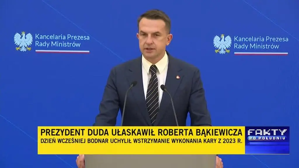 Rzecznik rządu Adam Szłapka odniósł się do tytułu wystawy "Nasi Chłopcy"