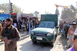 Talibowie przeprowadzili publiczną egzekucję na stadionie