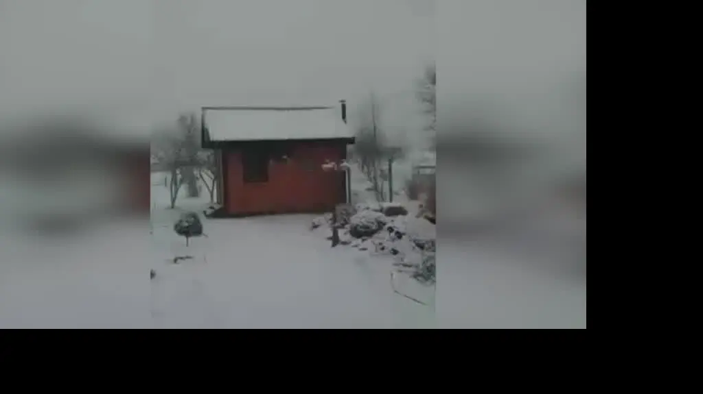 Zima w okolicach Łeby