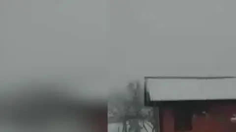 Zima w okolicach Łeby