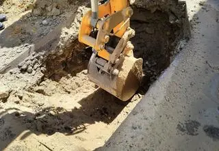 Uszkodzony gazociąg i ewakuacja 60 osób