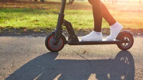 jazda na hulajnoga elektryczna