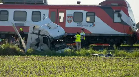 Wypadek pociągu w Garbatce