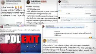 Wpisy internautów w sprawie rzekomego "zakazu jazdy nocą"