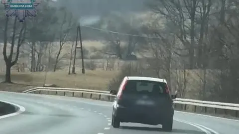 Uciekał przed policją 