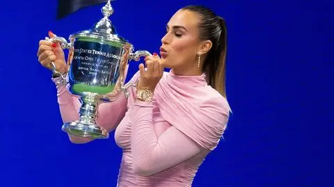 Sukienka od polskiej projektantki. Sabalenka błyszczała po finale