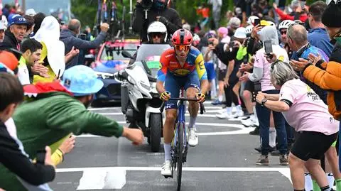 Największy sukces w karierze Hiszpana. Wygrał 15. etap Giro