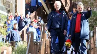 Leo Beenhakker w towarzystwie Jana de Zeeuwa