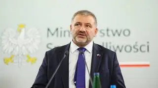 Waldemar Żurek na czwartkowej konferencji prasowej 