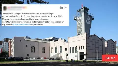 Warszawa. "Trzaskowski zamyka Muzeum Powstania Warszawskiego"? Podwójna manipulacja