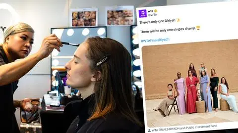 Sesja zdjęciowa przed WTA Finals. Tak prezentowała się Świątek