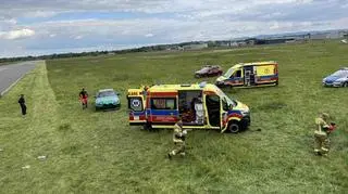 Wypadek na wyścigach samochodowych. Kilkunastu rannych