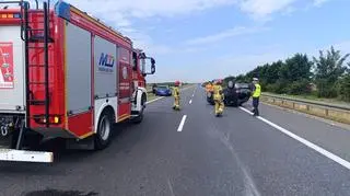 Auto dachowało