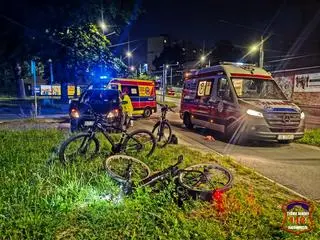 Policjanci wyjaśniają okoliczności zderzenia