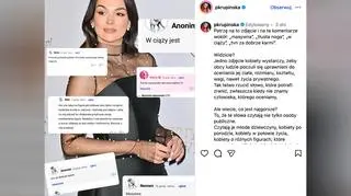 Paulina Krupińska-Karpiel opublikowała obraźliwe komentarze