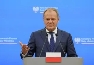 "W interesie Polski nie jest oskarżanie albo wydawanie go". Tusk o Wołodymyrze Ż.