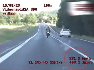 Uciekał motocyklem przed policją