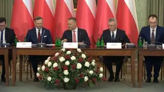 Rusza Rada Bezpieczeństwa Narodowego. Oglądaj TVN24