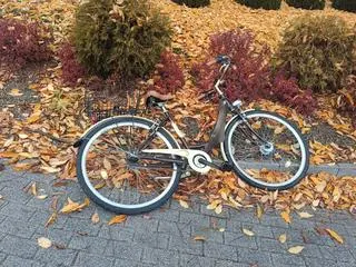 50-latka prowadziła rower