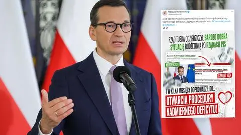 Procedura nadmiernego deficytu. PiS: to wina rządu Tuska. Nieprawda