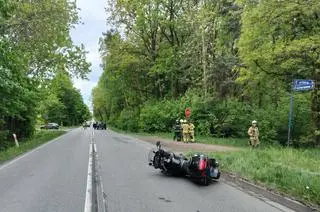 W wypadku zginął motocyklista