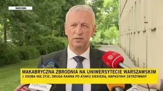 Rzecznik MSWiA o tragedii na UW i Adamie Bodnarze