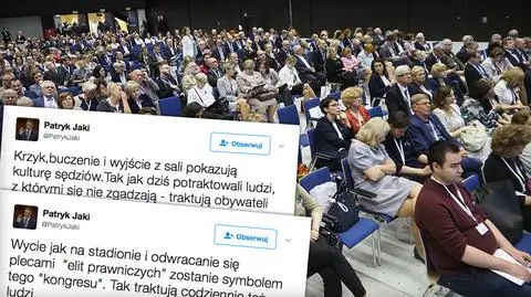 Marcin Warchoł o wyjściu uczestników kongresu podczas przemówienia