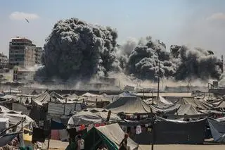 Strefa Gazy. Atak Izraela na miasto Gaza