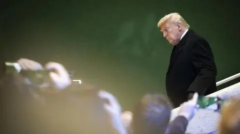 Donald Trump w Davos