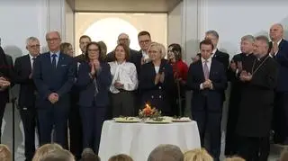 Spotkanie opłatkowe w Sejmie. Czarzasty: życzę wam, żebyście znaleźli spokój przy świątecznym stole