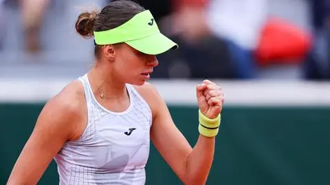 Linette o krok od głównej drabinki w Eastbourne