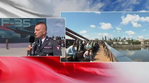 Lecą razem z F-16. Oglądaj TVN24