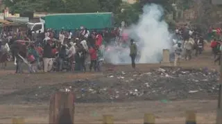 Protesty na granicy Kenii i Tanzanii