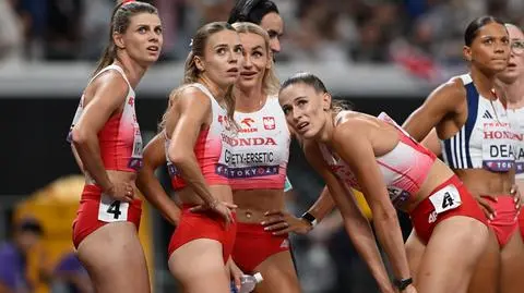 Polki bez medalu w sztafecie 4x400 m. Rekordowe Amerykanki