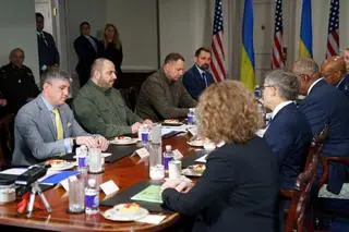 Spotkanie ministra obrony Ukrainy z szefem Pentagonu 