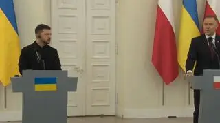 Konferencja prezydentów Polski i Ukrainy