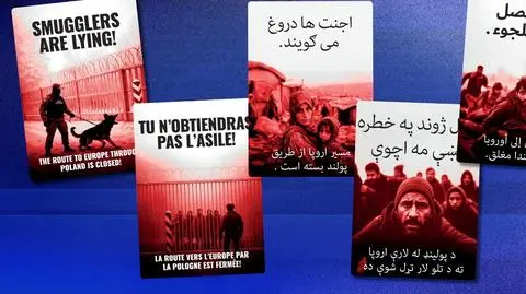 "Przemytnicy kłamią". Plakaty rządowej kampanii informacyjnej